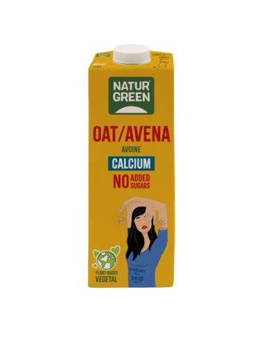 Bebida de Avena sin azucares añadidos Calcio