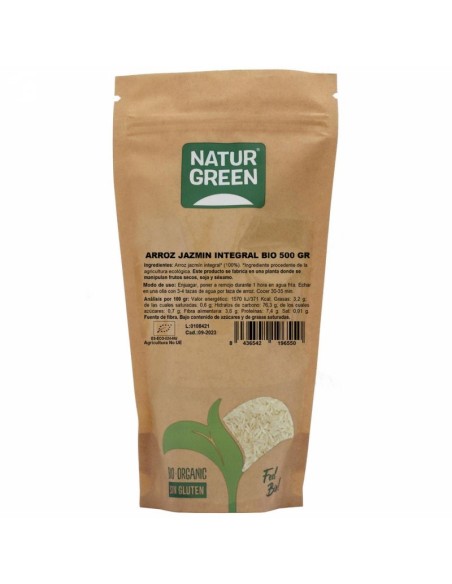Arroz Jazmín Integral Bio 500 G