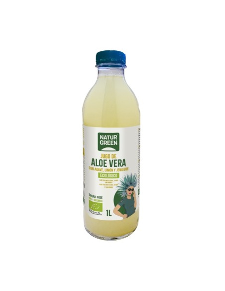 Aloe Vera limón y jengibre.