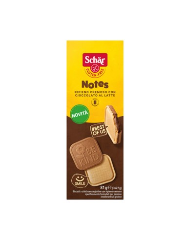 Galletas Notes rellenas de Chocolate **NUEVO**