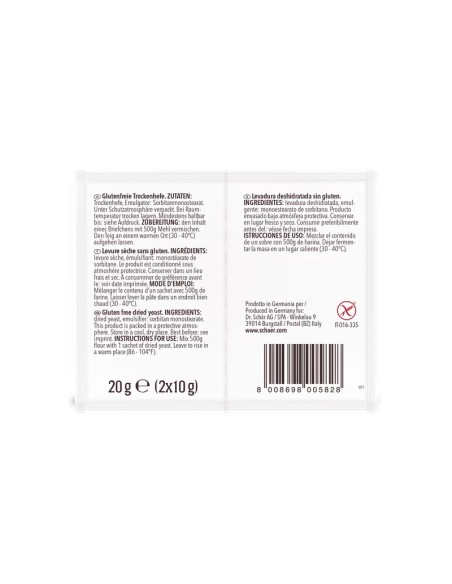 Lievito (2 x 10g) - Levadura