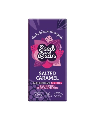 Chocolate Negro 58% con Caramelo salado