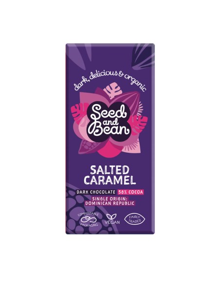 Chocolate Negro 58% con Caramelo salado