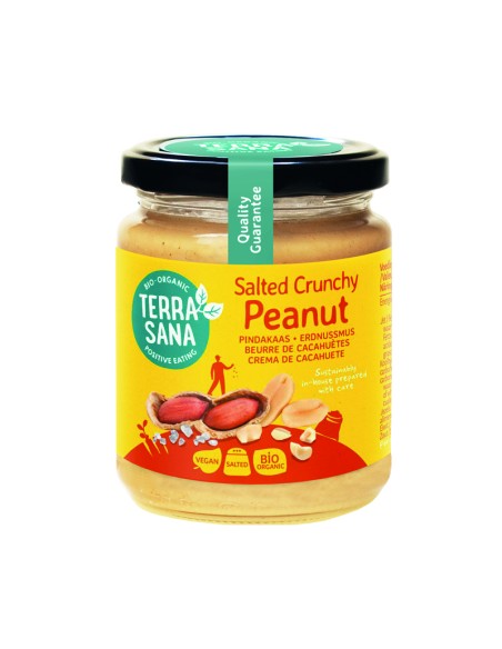 Crema de Cacahuete con Trozos de Cacahuete y Sal del Himalaya