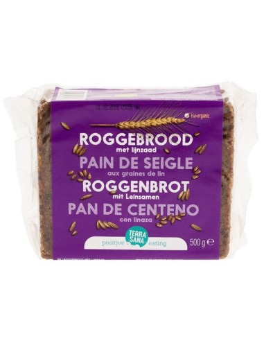 Pan Integral de Centeno con Lino