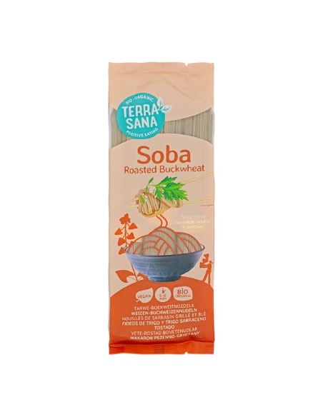 Soba - Espaguetis Japoneses de Trigo-Trigo Sarraceno Tostado