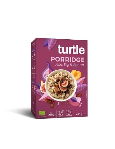 Porridge Date, Fig, Apricot (Gachas de avena y muesli con dátil, higos y albaricoque)
