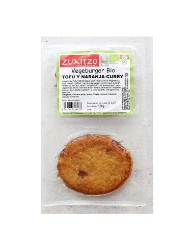 Hamburgesa Naranja-Curry-Pasas
