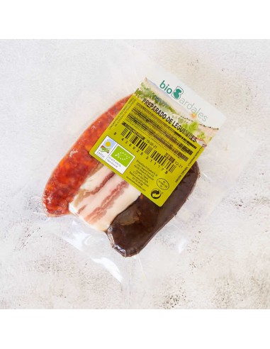 Preparado (chorizo/morcilla/panceta) de Biobardales