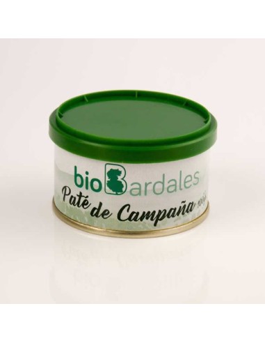 Paté de campaña. Lata de Biobardales