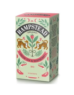 GREEN tea & RASPBERRY (20F) 40g de Hampstead