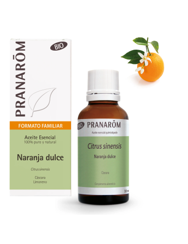 Naranja Dulce Cáscara 100 ml Pranarom – Aceite Esencial Natural