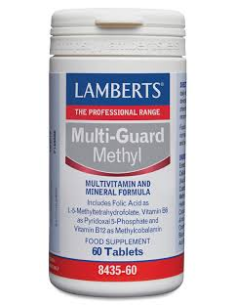 Pack 2 Uds. Multi-Guard® Methyl. Sin Calcio 60 Tabs. de Lamberts