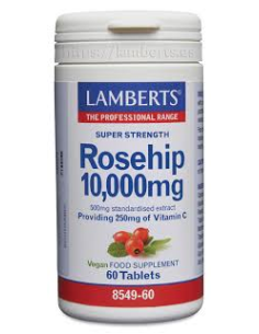 Pack 2 Uds. Vitamina C 1000 mg +  Bioflavonoides y Escaramujo          120 Tabs. de Lamberts