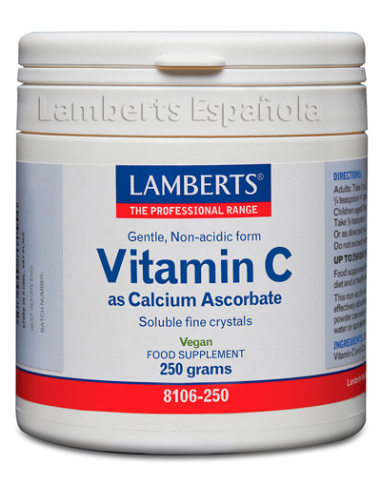 Pack 2 Uds. Ascorbato de Calcio 250 g Polvo de Lamberts