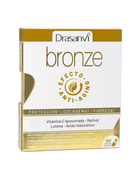 Bronze Anti Aging Drasanvi 30 Cápsulas | Rejuvenece Hoy
