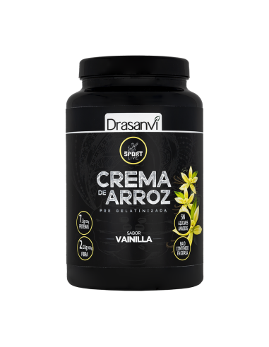Crema Arroz Sabor Vainilla 1 Kg Sport Live Drasanvi