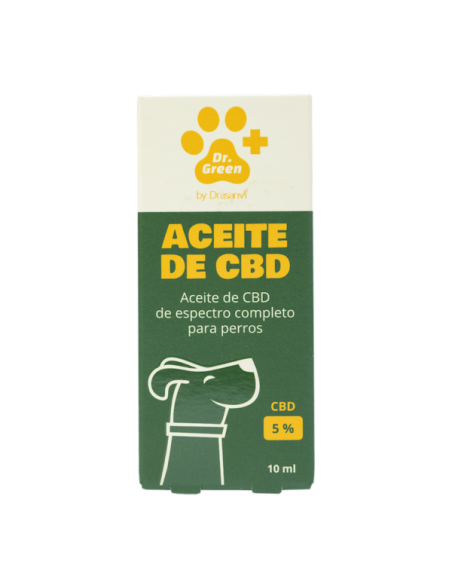 Aceite Cbd 5%  Perros Y Gatos 10Ml. de Dr. Green Vet