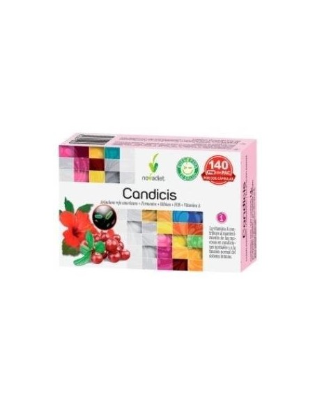 Pack 3x2 Candicis Envase de 30 cápsulas vegetales. de Novadiet