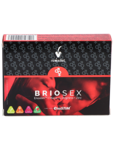 Embalagem 3x2 Briosex Recipiente de 30 cápsulas vegetais. por Novadiet