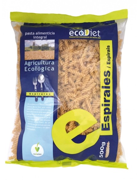 Pack 3x2 Espirales Integral Ecodiet Envase de 500 g. de Novadiet