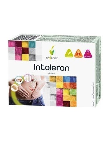 Pack 3x2 Intoleran Envase de 30 comprimidos recubiertos. de Novadiet