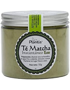 Te Matcha Eco Plantis 50g | Té Verde Orgánico Artesanal