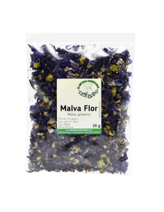 Malva Flor Bolsa 40 g Plantis Artesanía Natural y Pura
