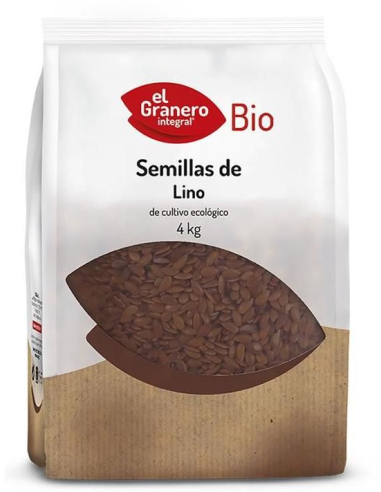 Semillas de Lino Bio 4 kg | El Granero Integral Natural