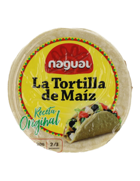 Tortillas De Maíz Sin Gluten 200 g - 8/u de Nagual
