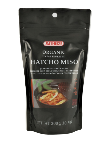 Hatcho Miso No Pasteurizado Mitoku 300g  Sabor Auténtico