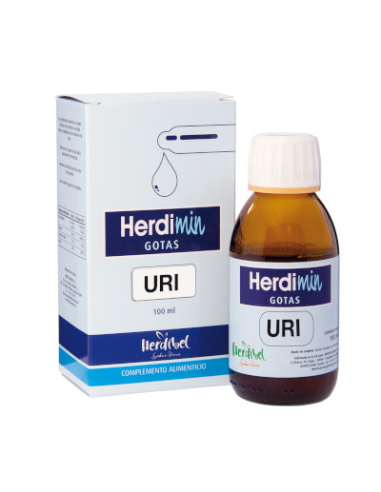 Herdimin Uri Bote 100 Ml Con Cuentagotas de Herdibel