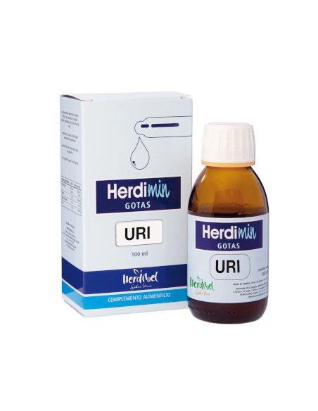 Herdimin Uri Bote 100 Ml Con Cuentagotas de Herdibel