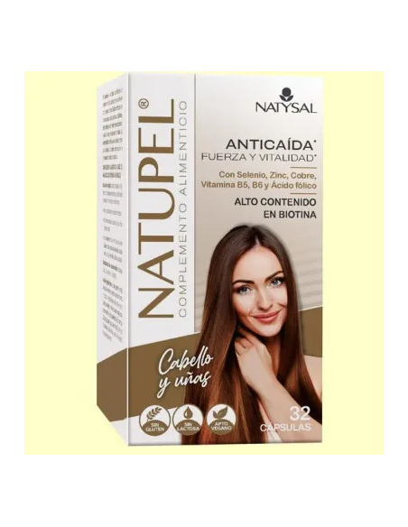 Natupel 32 Cápsulas Natysal  Suplemento Natural Efectivo