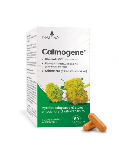 Calmogene Rhodiola Complex 60 Cápsulas  Energía y Equilibrio