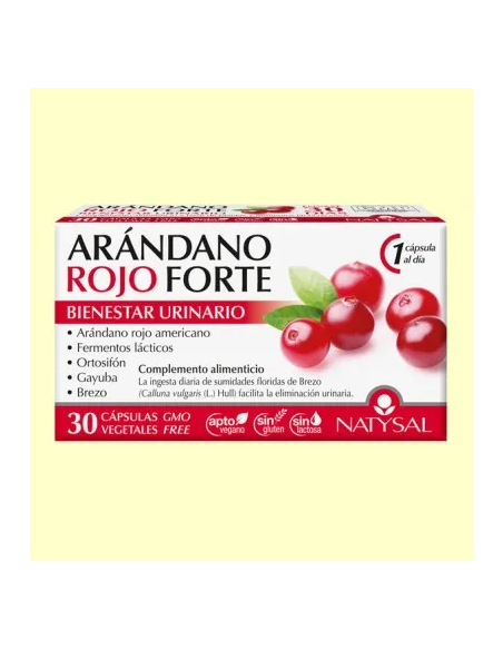 Arándano Rojo + D-Manosa Natysal 7 Sticks Salud Urinaria