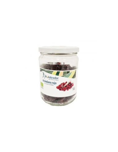 Pack 6 Uds. Arándano Rojo  con sirope manzana Tarro de Biolabrador
