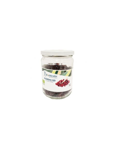 Pack 6 Uds. Arándano Rojo  con sirope manzana Tarro de Biolabrador