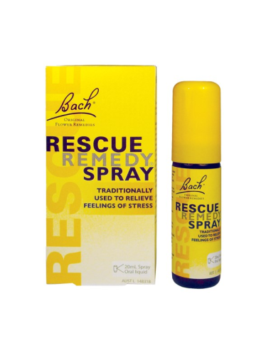 Pack 6 Unidades Rescue Spray + Creme Grátis da Bach Rescue
