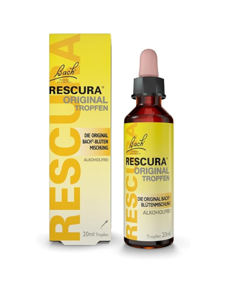 Pack 6 Unidades Rescue Spray + Creme Grátis da Bach Rescue