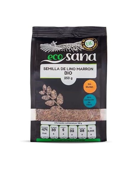 Semilla de Lino Marrón Bio 3Kg | Calidad Ecosana Natural