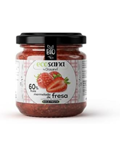 Mermelada Extra Fresa Sin Azúcar Bio 255g | Ecosana Saludable