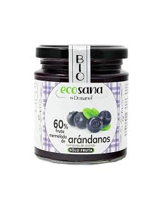 Mermelada Extra de Arándano Bio Sin Azúcar 255g Ecosana