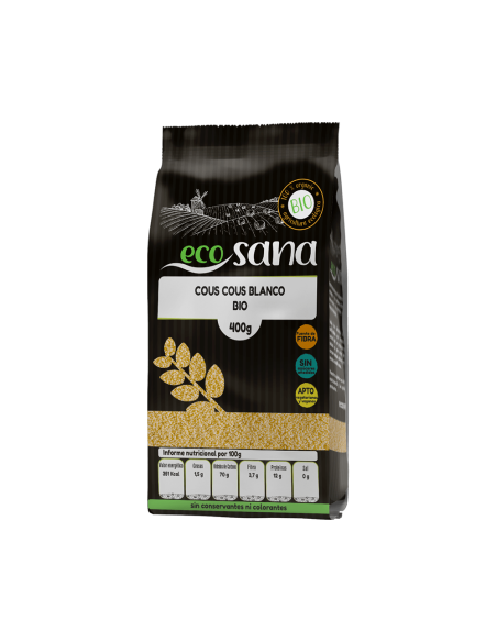 Cous Cous Blanco Bio 3Kg Ecosana