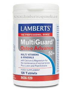 Pack 2 Uds. MultiGuard® Osteo Advance 50+ 120 Tabs. de Lamberts