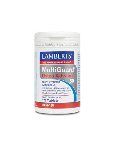 Pack 2 Uds. MultiGuard® Osteo Advance 50+ 120 Tabs. de Lamberts