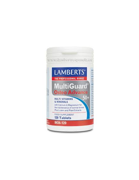 Pack 2 Uds. MultiGuard® Osteo Advance 50+ 120 Tabs. de Lamberts