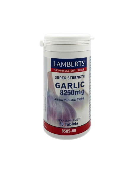 Pack 2 Uds. Ajo 8250 mg (Potencial de Alicina 5500 µg) 60 Tabs. de Lamberts