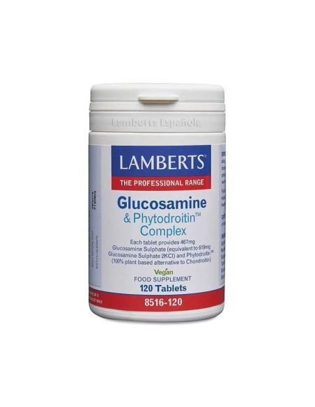 Pack 2 Uds. Complejo de Glucosamina y Fitodroitina 120 Tabs. de Lamberts
