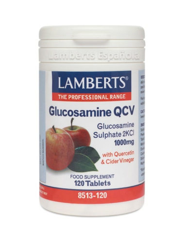 Pack 2 Uds. Glucosamina QCV 120 Tabs. de Lamberts